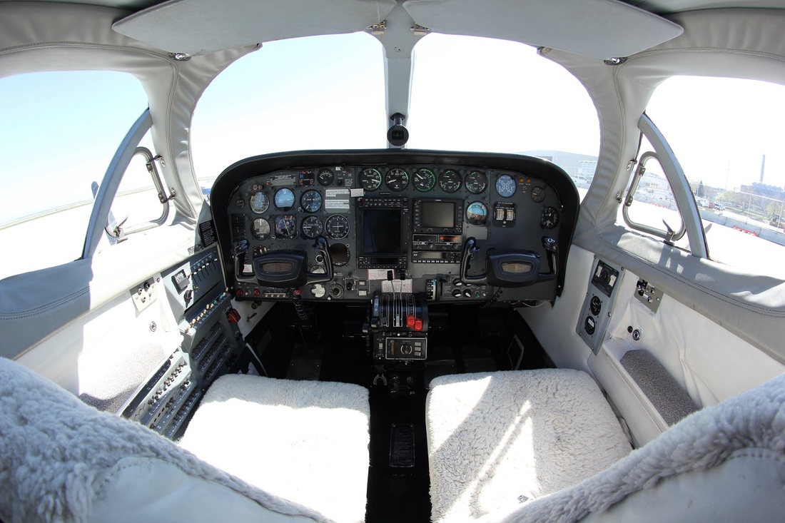 cessna 340 cockpit