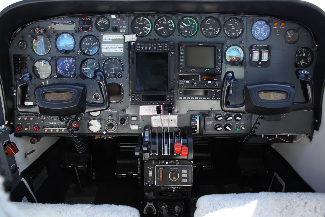 cessna 340 cockpit